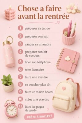 Une famille heureuse partage un moment créatif avant la rentrée des classes.