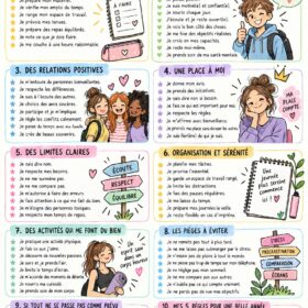 Maman et enfant travaillant ensemble sur la fiche de suivi de développement.