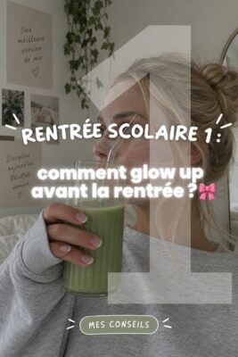 Enfant heureux prêt pour la rentrée avec un nouveau look.