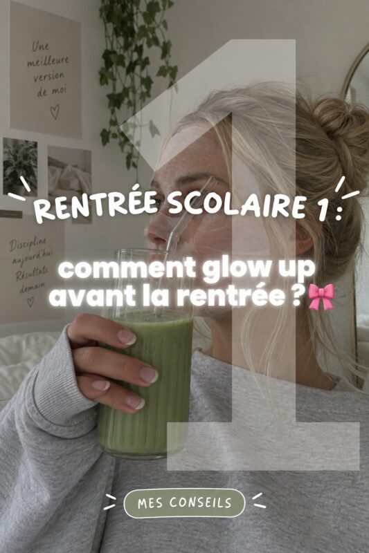 Enfant heureux prêt pour la rentrée avec un nouveau look.