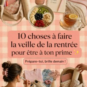 Une maman et son enfant préparant la rentrée scolaire ensemble, affichant un moment chaleureux et complice.