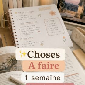 Famille préparant la rentrée scolaire avec des fournitures scolaires.