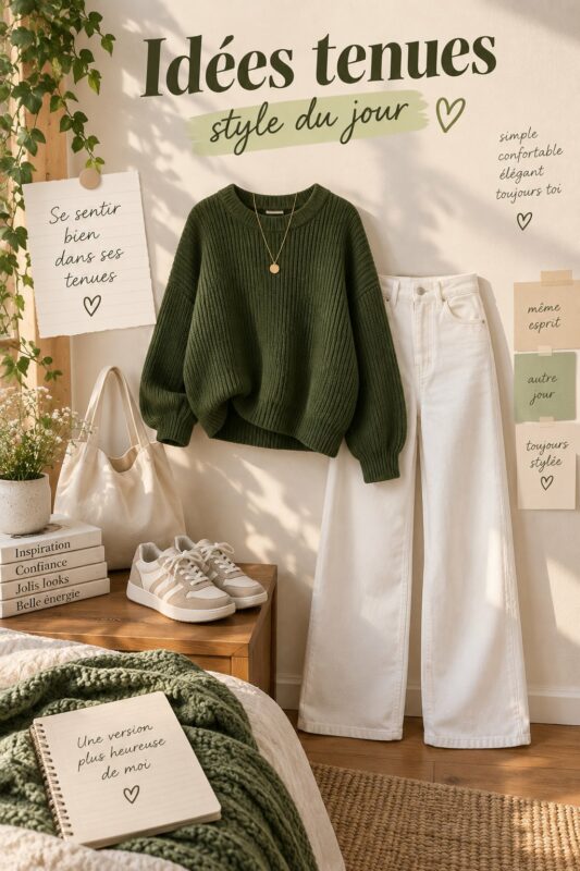 Enfants portant des tenues tendance et colorées