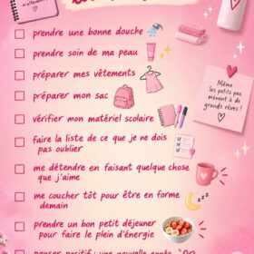 Une famille profite d'un moment tendre avant la rentrée