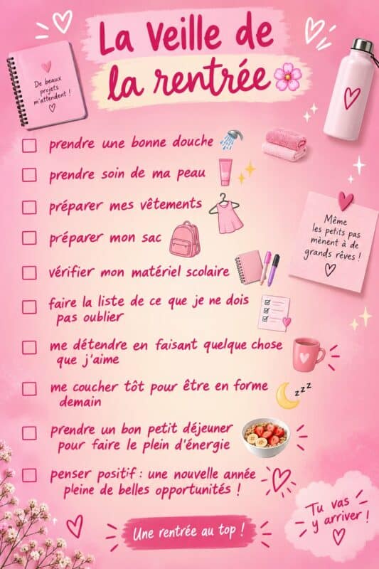 Une famille profite d'un moment tendre avant la rentrée