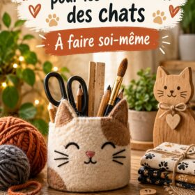 Création DIY de jouets amusants pour chats faits maison