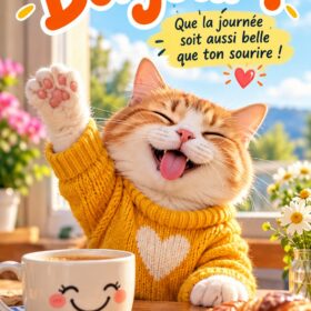Un moment de rire en famille, illustrant l'importance de l'humour au quotidien.
